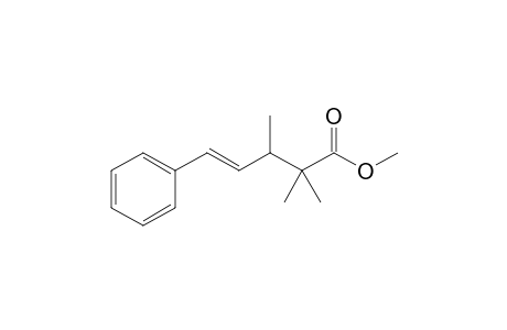 (E)-2,2,3-trimethyl-5-phenyl-4-pentenoic acid methyl ester