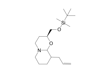 (S)-9-Allyl-2-(tert-butyldimethylsiloxy)methyl-1-oxa-octahydro-quinolizine