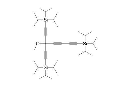 5-Methoxy-1,7-bis(triisopropylsilyl)-5-[(triisopropylsilyl)ethynyl]hepta-1,3,6-triyne
