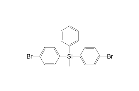 Di(4-bromophenyl)methylphenylsilane