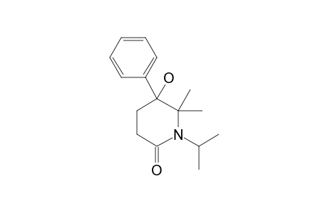 5-Hydroxy-1-isopropyl-6,6-dimethyl-5-phenyl-piperidin-2-one