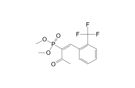 (E)-3-DIMETHOXYPHOSPHORYL-4-[2-(TRIFLUOROMETHYL)-PHENYL]-BUT-3-EN-2-ONE