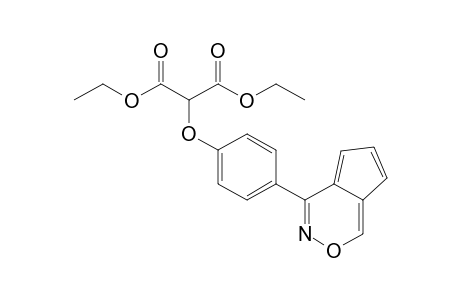 2-(4-Cyclopenta[d][1,2]oxazin-4-ylphenoxy)malonic acid diethyl ester