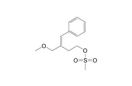 2-Phenylmethylene-1-methoxy-4-(methylsulfonyloxy)butane