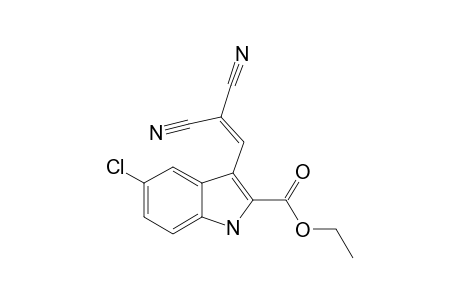 ETHYL-5-CHLORO-3-(2,2-DICYANOETHENYL)-INDOLE-2-CARBOXYLATE