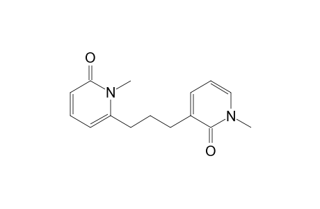 1-Methyl-6-[3-(1-methyl-2-oxidanylidene-pyridin-3-yl)propyl]pyridin-2-one