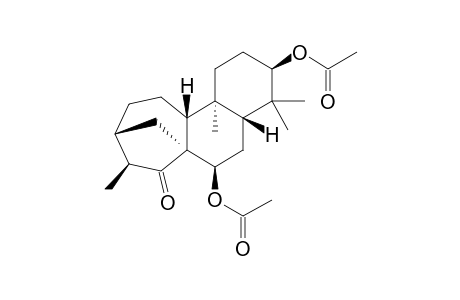 3.alpha.,7.alpha.-Diacetoxy-15-oxo-(16S)-Kaurane