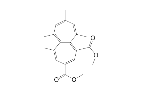 5,6,8,10-tetramethylheptalene-1,3-dicarboxylic acid dimethyl ester