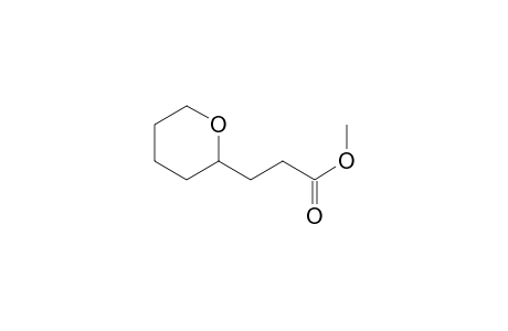 3-(2-oxanyl)propanoic acid methyl ester