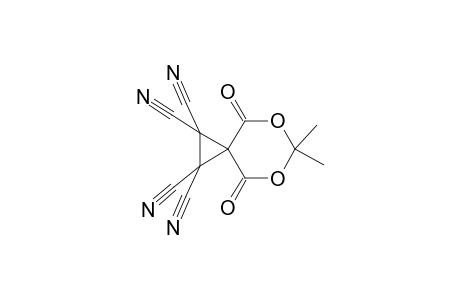 6,6-Dimethyl-4,8-dioxo-5,7-dioxaspiro[2.5]octane-1,1,2,2-tetracarbonitrile