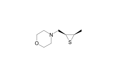 cis-4-(2,3-Epithiobutyl)morpholine