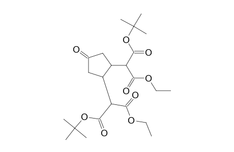 1,2-Cyclopentanediacetic acid, .alpha.,.alpha.'-bis[(1,1-dimethylethoxy)carbonyl]-4-oxo-, diethyl ester