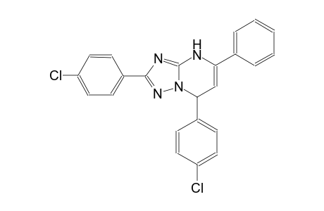 2,7-bis(4-chlorophenyl)-5-phenyl-4,7-dihydro[1,2,4]triazolo[1,5-a]pyrimidine