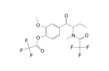 2-Methoxy-4-(2-(2,2,2-trifluoro-N-methylacetamido)butanoyl)phenyl 2,2,2-trifluoroacetate
