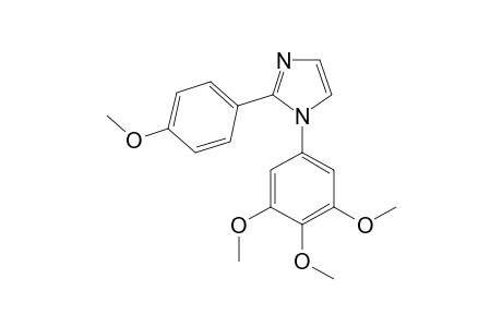 2-(4-METHOXYPHENYL)-1-(3,4,5-TRIMETHOXYPHENYL)-1H-IMIDAZOLE