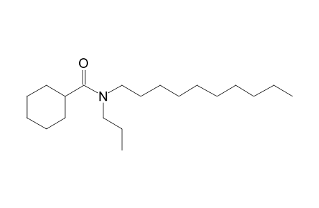 Cyclohexanecarboxamide, N-propyl-N-decyl-