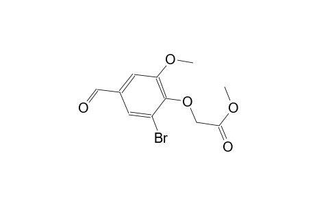 methyl (2-bromo-4-formyl-6-methoxyphenoxy)acetate