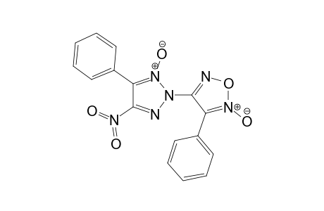 2-[3'-Phenylfuroxan-4'-yl]-4-nitro-5-phenyl-2H-1,2,3-triazole - 1-Oxide
