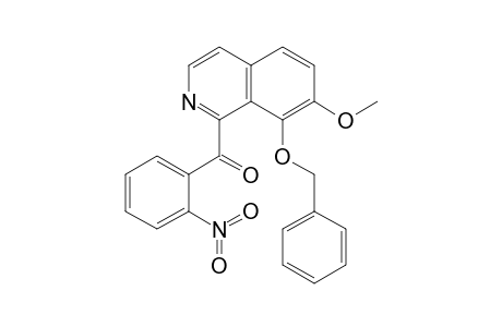(7-methoxy-8-phenylmethoxy-1-isoquinolinyl)-(2-nitrophenyl)methanone