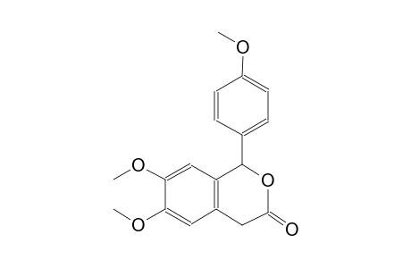 3H-2-benzopyran-3-one, 1,4-dihydro-6,7-dimethoxy-1-(4-methoxyphenyl)-