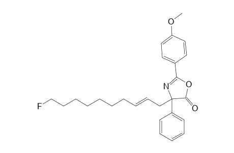 4-[(2Z)-Fluorodec-2-enyl]-2-(4-methoxyphenyl)-4-phenyloxazol-5(4H)-one