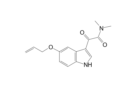 5-(2-Propenyloxy)indole-3-N,N-dimethylglyoxamide