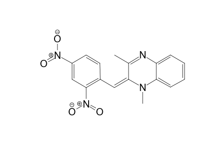 Quinoxaline, 2-[(2,4-dinitrophenyl)methylene]-1,2-dihydro-1,3-dimethyl-