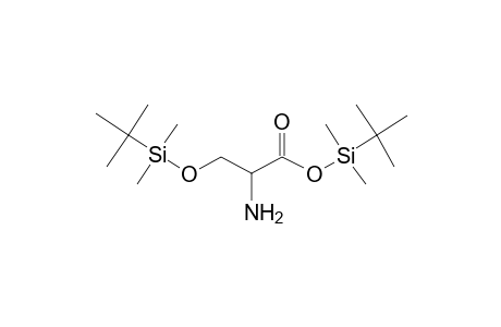 L-Serine, O-(tert-butyldimethylsilyl)-, tert-butyldimethylsilyl ester