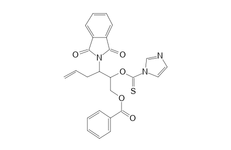 5-Hexen-2-ol, 1-(benzoyloxy)-3-phthalimido-2-o-(imidazolylthiocarbonyl)-, (2R,3S)-