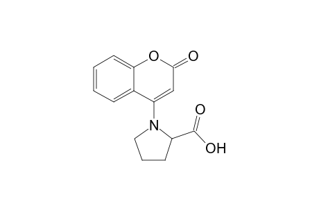 N-(2-Oxo-2H-1-benzopyran-4-yl)proline