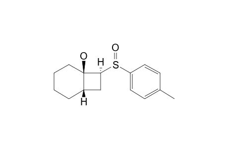 (1R,6S,8S)-8-(4-methylphenyl)sulfinylbicyclo[4.2.0]octan-1-ol
