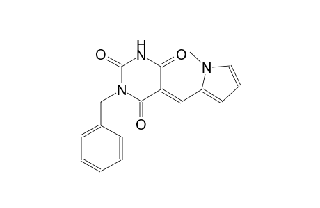 (5E)-1-benzyl-5-[(1-methyl-1H-pyrrol-2-yl)methylene]-2,4,6(1H,3H,5H)-pyrimidinetrione