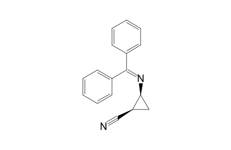 cis-2-[(Diphenylmethylene)amino]cyclopropanecarbonitrile