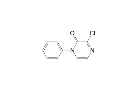 2(1H)-Pyrazinone, 3-chloro-1-phenyl-