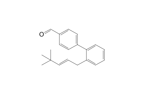 (E)-2'-(4,4-Dimethylpent-2-enyl)biphenyl-4-carbaldehyde