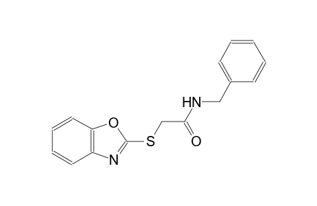 2-(1,3-benzoxazol-2-ylsulfanyl)-N-benzylacetamide