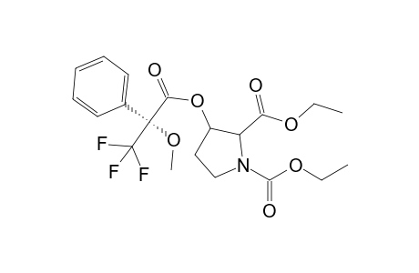 Diethyl 3-[(R)-methoxy(trifluoromethyl)phenylacetoxy]pyrrolidine-1,2-dicarboxylate