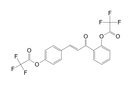 4,2'-Dihydroxychalcone, bis(trifluoroacetate)