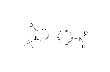N-tert-Butyl-4-(p-nitrophenyl)-2-pyrrolidone