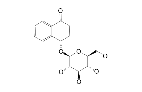 (4S)-4-HYDROXY-ALPHA-TETRALONE-4-O-BETA-D-GLUCOPYRANOSIDE