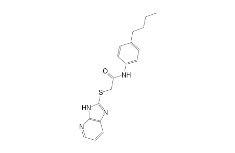 N-(4-butylphenyl)-2-(3H-imidazo[4,5-b]pyridin-2-ylsulfanyl)acetamide