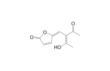 6-Acetyl-7-hydroxy-2,4,6-octatrien-4-olide
