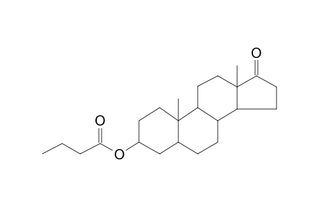 Etiocholan-3.alpha.-ol-17-one, butyrate