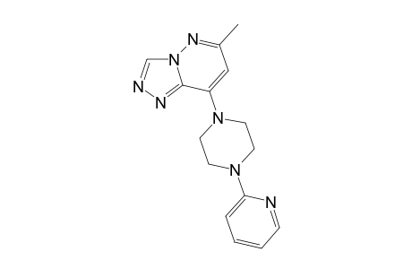 [1,2,4]Triazolo[4,3-b]pyridazine, 6-methyl-8-[4-(2-pyridinyl)-1-piperazinyl]-