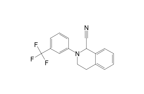 2-[3-(TRIFLUOROMETHYL)-PHENYL]-1,2,3,4-TETRAHYDROISOQUINOLINE-1-CARBONITRILE