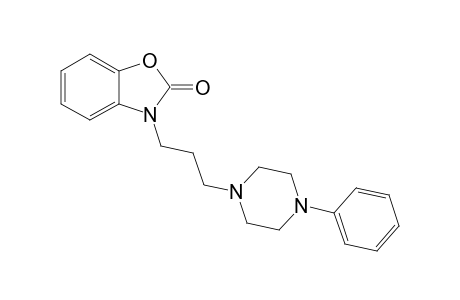 3-[3-(4-phenyl-1-piperazinyl)propyl]-1,3-benzoxazol-2-one