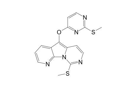 9-(Methylsulfanyl)-5-[2-(methylsulfanyl)pyrimidin-4-yloxy]pyrido[3',2':4,5]pyrrolo[1,2-c]pyrimidine