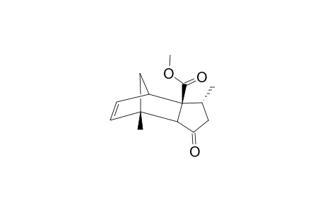 6-Carbomethoxy-1,5.beta.-dimethyl-endo-tricyclo-[5.2.1.0(2,6)]-dec-8-en-3-one