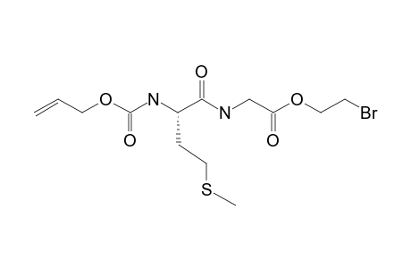 N-ALLYLOXYCARBONYL-L-METHIONYL-GLYCINE-BROMOETHYLESTER;ALOCMETGLYOETBR