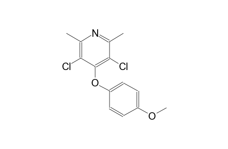 3,5-dichloro-4-(4-methoxyphenoxy)-2,6-dimethylpyridine